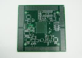 4 layer 2.5MM industrial control FR4 PCB board Immersion Gold , White Silkscreen