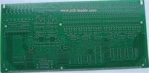LED 2-Layer / double layer pcb prototype 18 - 40 um Copper Plating Hole RoHS Compliant