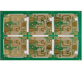 Multilayer PCB with FR4 and 6 layer