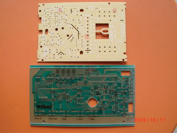 LED Single Layer FR4 Single Sided PCB Board with Black Legend 1 - 28 Layer