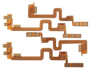 Polyimide film Flexible pcb board EDHD Copper ,  0.5 OZ - 5 OZ